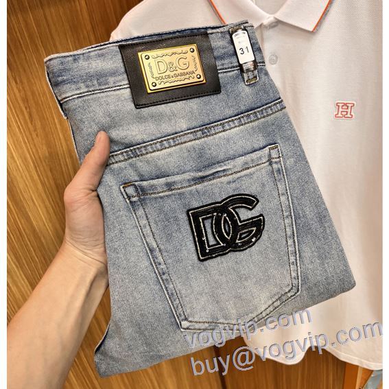 注目のアイテム ブランドスーパーコピー 2025春夏季超人気 ジーンズ ドルチェ＆ガッバーナ Dolce&Gabbana