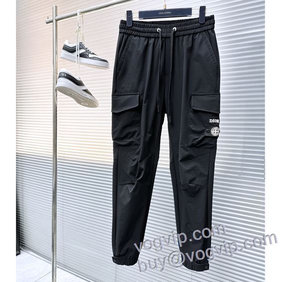 肌触りの気持ちい? スーパーコピー ディオール DIOR カーゴパンツ チノパン 2025お買い得高品質
