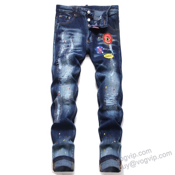 2025数量限定格安 ディースクエアードブランド 偽物 通販 NZKDS005 ジーンズ デニムパンツ