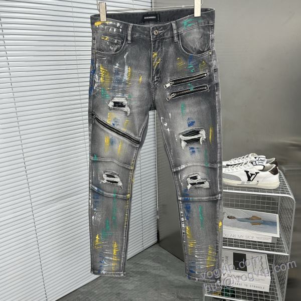 ディースクエアード DSQUARED2コピー NZKDS014 2025新品本物 ジーンズ デニムパンツ