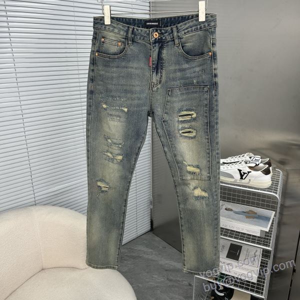 ディースクエアード DSQUARED2ブランドスーパーコピー NZKDS021 2025最高品質 ジーンズ デニムパンツ