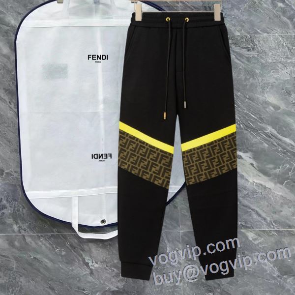 実用性に溢れるアイテム フェンディ コピーブランド スエットパンツ チノパン 2025最新入荷
