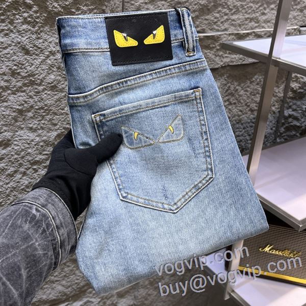 2025人気定番HOT フェンディ FENDI 存在感のある ジーンズ ブランド 偽物 通販