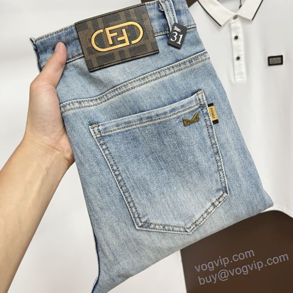 フェンディ FENDIコピーブランド NZKFEN075 2025新商品！ ジーンズ デニムパンツ