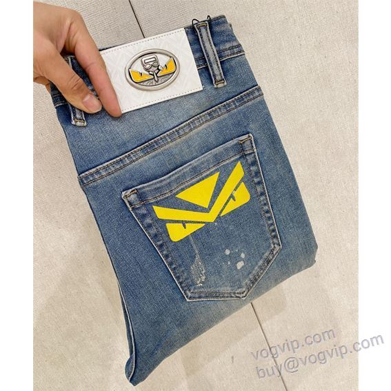 2025人気定番爆買い フェンディ FENDI NZKFEN086 ジーンズ デニムパンツ 最高N級ブランドコピー