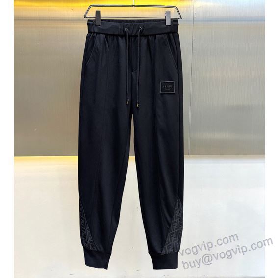 FENDIスーパーコピー 2025高品質 フェンディ NZKFEN112 スエットパンツ チノパン