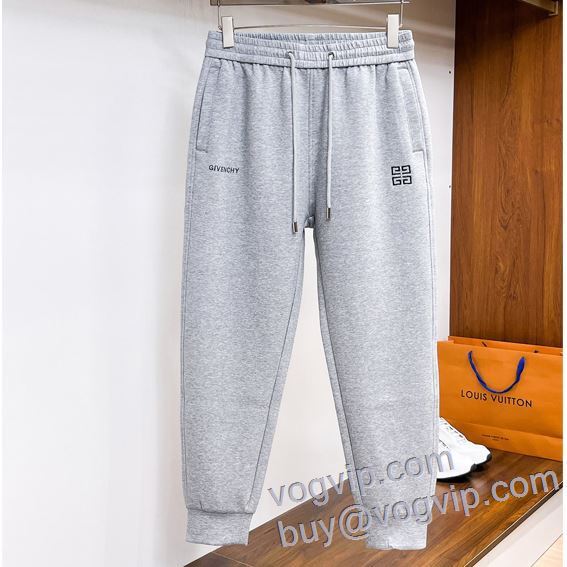 ジバンシィ 2025 お洒落に魅せる スエットパンツ チノパン GIVENCHY偽物ブランド