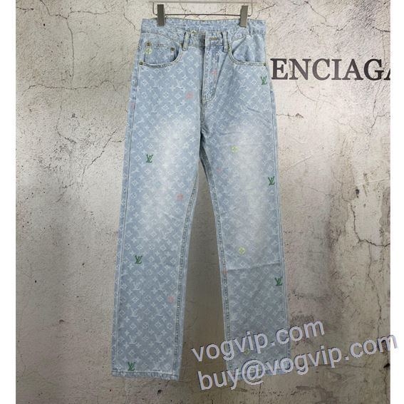 2025超激得100%新品 ルイ ヴィトン LOUIS VUITTON 大好評 ジーンズ スーパーコピー 優良サイト