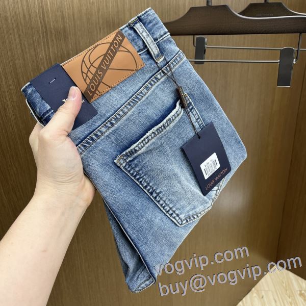 2025超激得100%新品 ジーンズ VOGコピー ルイ ヴィトン LOUIS VUITTON 海外限定ライン