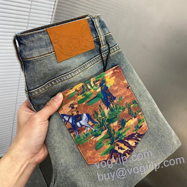 実用性に溢れるアイテム ルイ ヴィトン LOUIS VUITTON 2025高級品 通販 ジーンズ 高品質なスーパーコピー商品