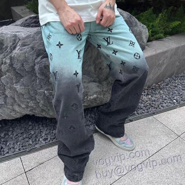 圧倒的な高級感 最高N級ブランドコピー ルイ ヴィトン LOUIS VUITTON 2025数量限定爆買い ジーンズ