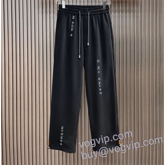 2025最新入荷 ルイ ヴィトン LOUIS VUITTONブランドコピー 格安！ スエットパンツ チノパン 2色可選