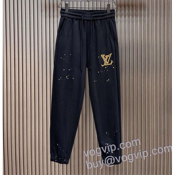 LOUIS VUITTON偽物ブランド 2025 SALE!今季 ルイ ヴィトン スエットパンツ チノパン