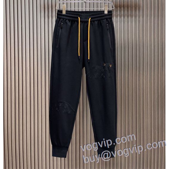 スエットパンツ ルイ ヴィトン ブランドコピー代引き専門店 2025爆買い品質保証 チノパン 高級感演出
