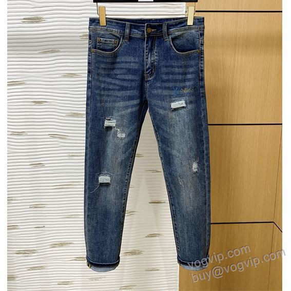 2025爆買い大人気 ルイ ヴィトンLOUIS VUITTONブランドスーパーコピー NZKLV126 ジーンズ デニムパンツ