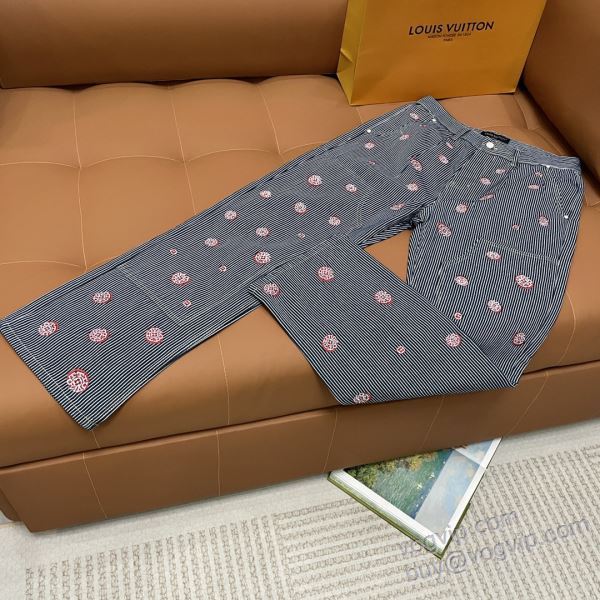 ジーンズ デニムパンツ 2025高級品 通販 ルイ ヴィトンLOUIS VUITTON NZKLV136 最高N級ブランドコピー