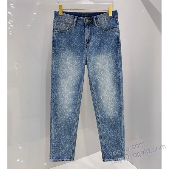 2025人気セール定番 ルイ ヴィトンLOUIS VUITTONコピー ブランド NZKLV158 ジーンズ デニムパンツ