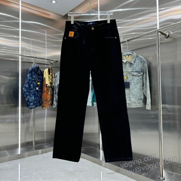 ルイ ヴィトンLOUIS VUITTONブランド 偽物 通販 NZKLV181 ジーンズ デニムパンツ 2025新品本物