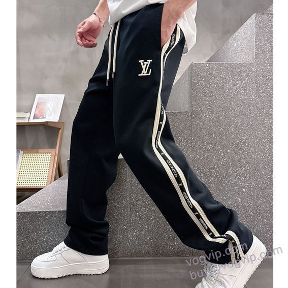 2025秋冬季超人気 ルイ ヴィトンLOUIS VUITTON NZKLV198 スエットパンツ チノパン vogブランド コピー 優良店