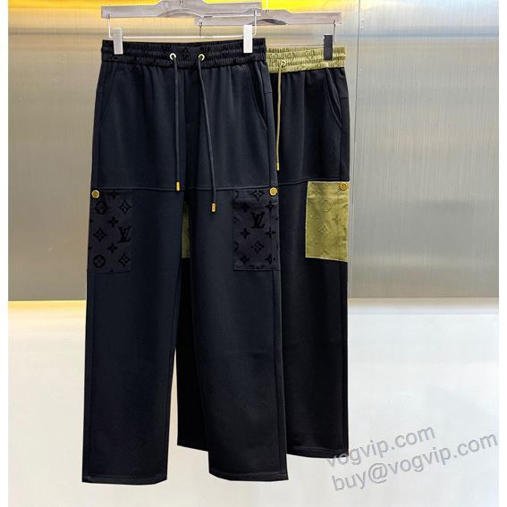ルイ ヴィトンLOUIS VUITTON NZKLV199 2025秋冬季超人気 スエットパンツ チノパン 2色可選 コピー 商品 販売