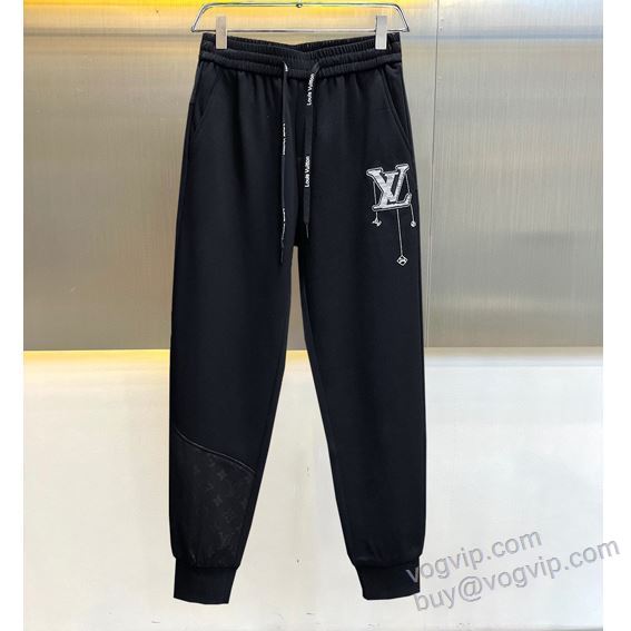 ルイ ヴィトンLOUIS VUITTON NZKLV200 スエットパンツ チノパン 2025秋冬季超人気 最大級ブランドコピー通販優良店