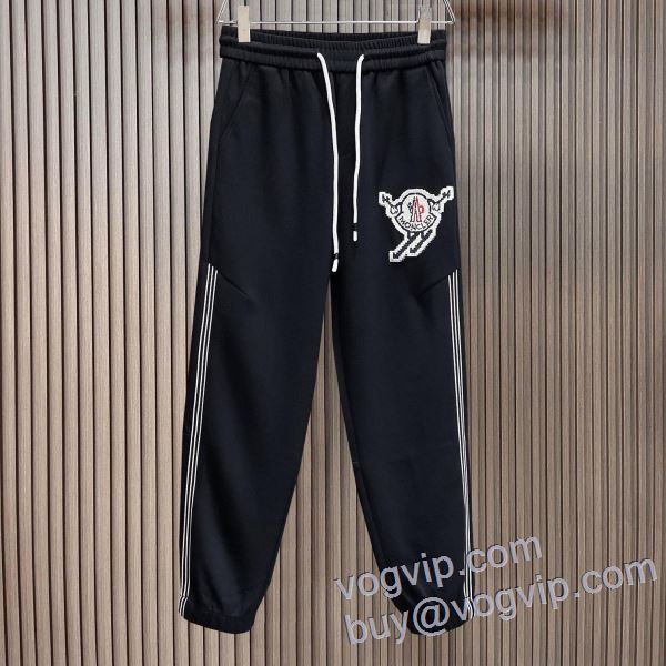 2025高級品 通販 モンクレール MONCLERブランド 偽物 通販 大人気アイテム！入手困難 スエットパンツ チノパン