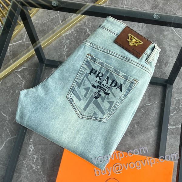 ショートパンツ 確定となる上品 プラダ 2025春夏 ジーンズ PRADAブランドコピー