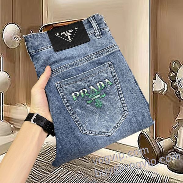 2025超激得定番 プラダ PRADA ジーンズ コピー 商品 販売 超激得品質保証