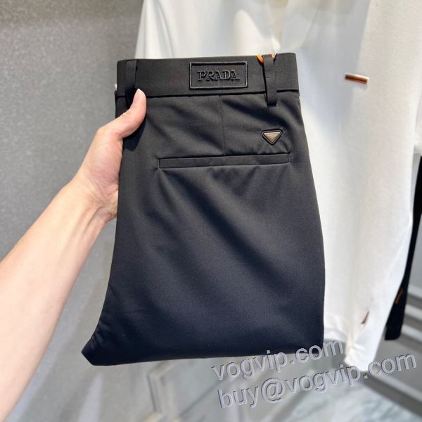 デザイン性の高い プラダ PRADAスーパーコピー チノパン 2025最新入荷