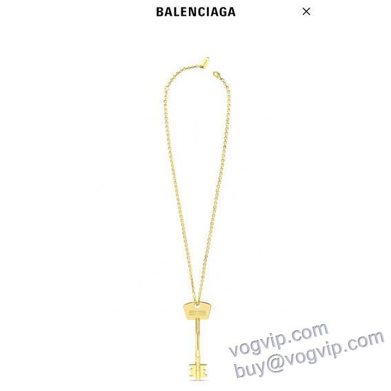 海外セレブ定番愛用 バレンシアガ BALENCIAGA 2025 偽物ブランド ネックレス 2色可選