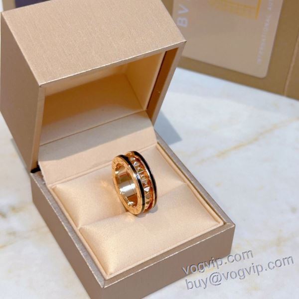 2025新作登場 業界高品質スーパーコピー ブルガリ BVLGARI リング 指輪 デザイン性の高い