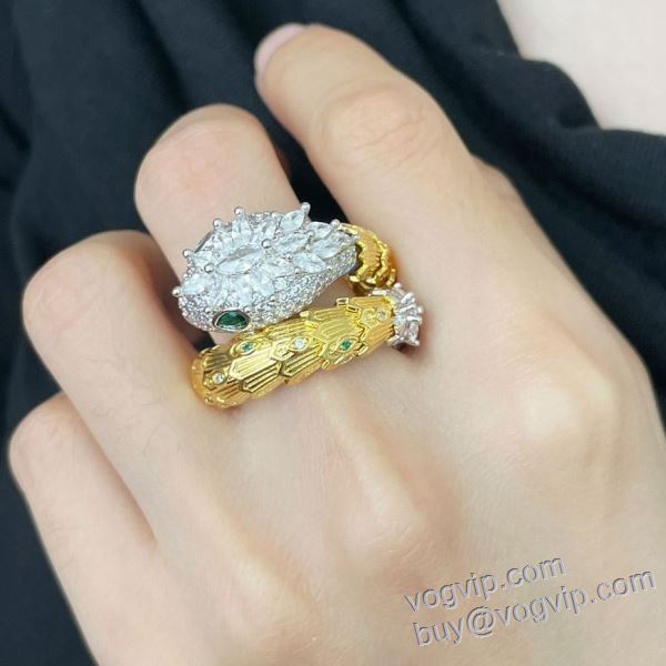 高品質なスーパーコピー商品 ブルガリ BVLGARI 2025爆買いセール リング 指輪 ファション性の高い