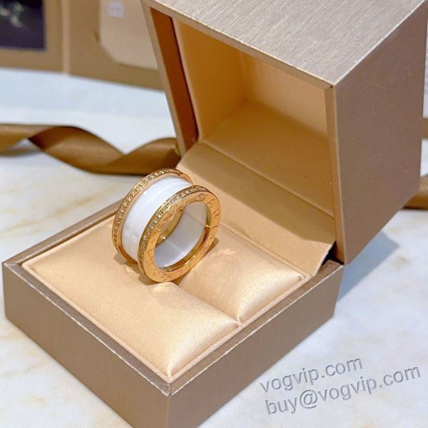 大人気アイテム！入手困難 ブルガリ BVLGARI 2025超人気新品 ブランドコピー リング 指輪