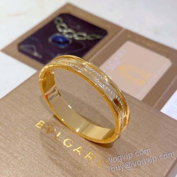 ブルガリ BVLGARI スーパーブランドコピー品質保証 バングル 2025新作入荷定番 プレゼントに