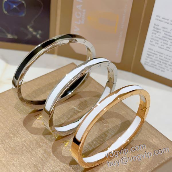 这2025新作入荷定番 バングル ～希少 ブルガリ BVLGARI 高品質なスーパーコピー商品 3色可選