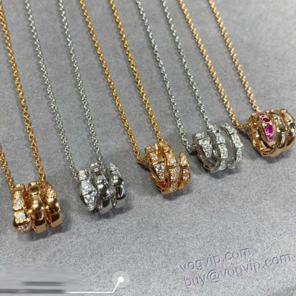 大絶賛！ ブルガリ BVLGARI ネックレス 5色可選 コピー 2025爆買い豊富な