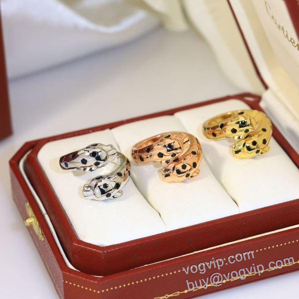 上品に着こなせ リング 指輪 3色可選 業界高品質スーパーコピー カルティエ CARTIER 2025超激得安い