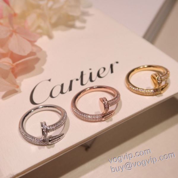 コピー 商品 販売 大人気アイテム！入手困難 カルティエ CARTIER リング 指輪 3色可選 2025激安大特価爆買い