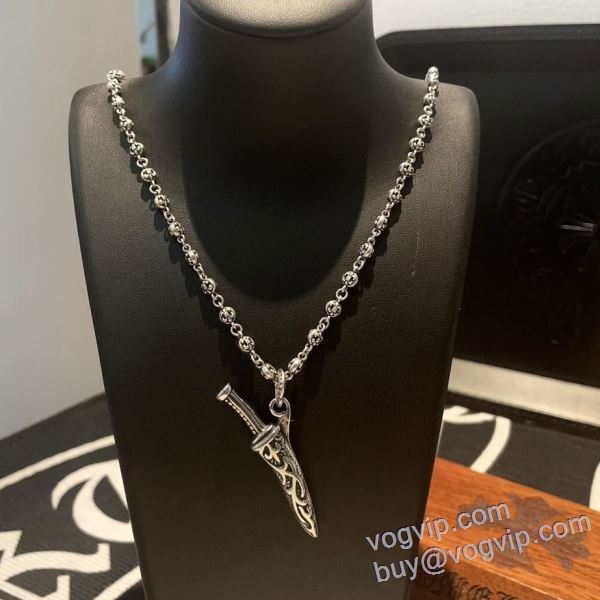 クロムハーツ 2025早速配信 ネックレス 超限定即完売  CHROME HEARTSブランド コピー 販売 シンプル
