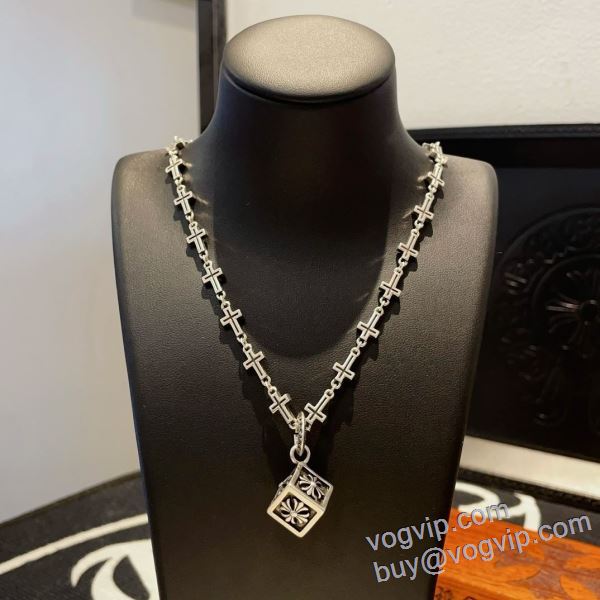 2025HOT人気 クロムハーツ デザインクロス オリジナル CHROME HEARTSコピー商品 ネックレス