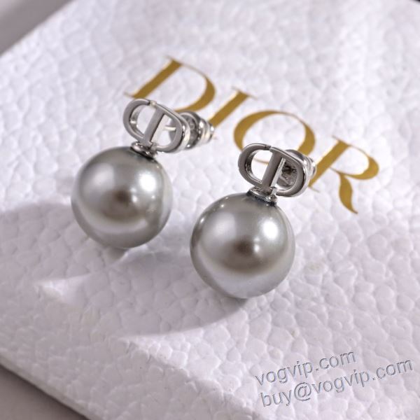 優美なお出かけスタイル コピーブランド 2025期限限定！ ディオール DIOR ピアス イヤリング