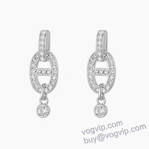 2025春夏 エルメス スーパーコピー ピアス イヤリング 3色可選 綺麗に決まるフォルム！