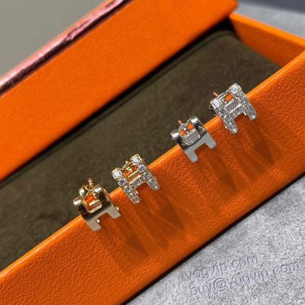 耐久性のある VOGブランドスーパーコピー 2025お得セール ピアス イヤリング 2色可選 エルメス HERMES