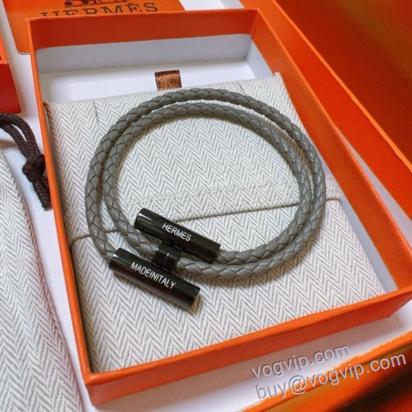 抜群の雰囲気が作れる! 2025期限限定！ コピー ブランド エルメス HERMES ブレスレット 2色可選