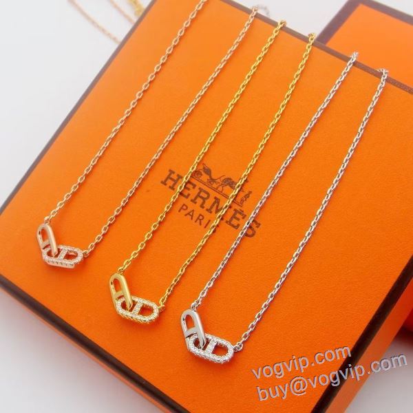 人気が爆発 エルメス HERMES ネックレス 3色可選 VOGコピー 2025新商品！