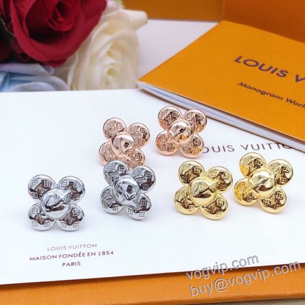 早くも完売している ルイ ヴィトン LOUIS VUITTON ピアス イヤリング 3色可選 コピー 2025割引セール