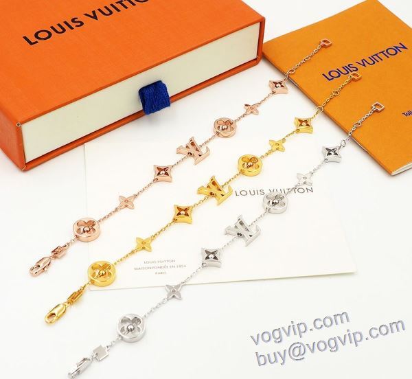 コピーブランド ルイ ヴィトン LOUIS VUITTON 2025品質保証安い ブレスレット 3色可選 洗練を十分に演出する