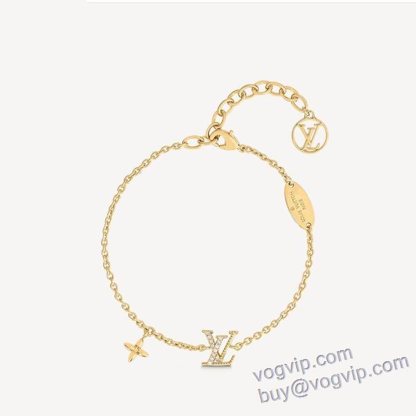 ルイ ヴィトン LOUIS VUITTONブランドスーパーコピー ブレスレット 2025 首胸ロゴ