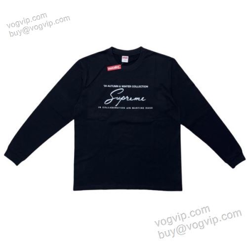 大好評?  シュプリーム コピー ブランド SUPCTS004 長袖Tシャツ 2色可選 2025年モデル入荷