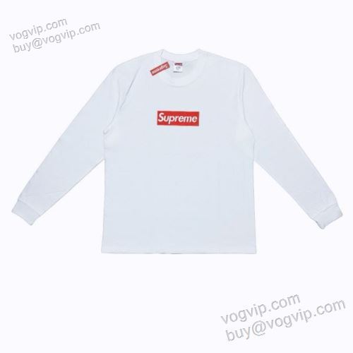 2025秋冬季超人気 シュプリーム ブランド 偽物 通販 SUPCTS005 長袖Tシャツ 2色可選 高評価の人気品